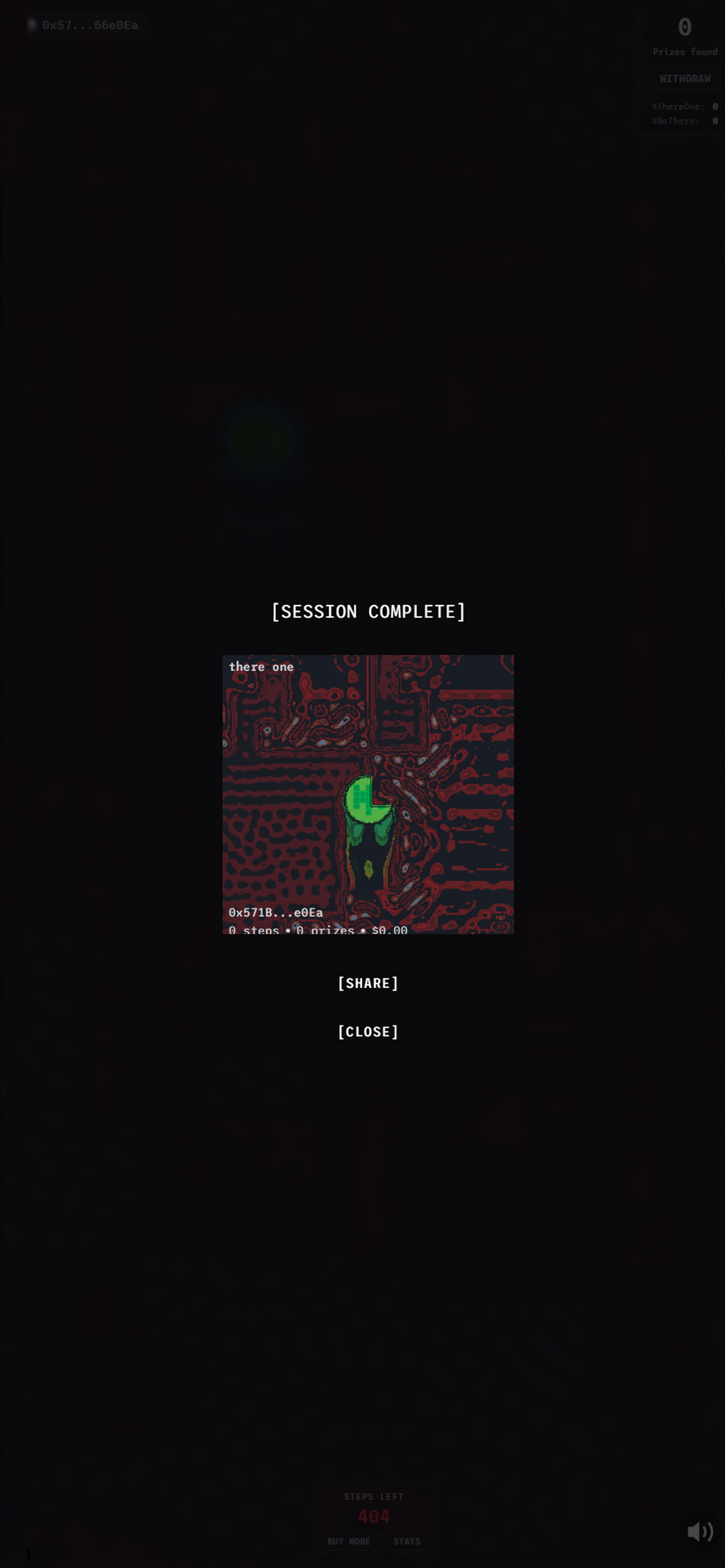 THERE ONE: Where Nothing Waits - Farcaster Mini Apps screenshot