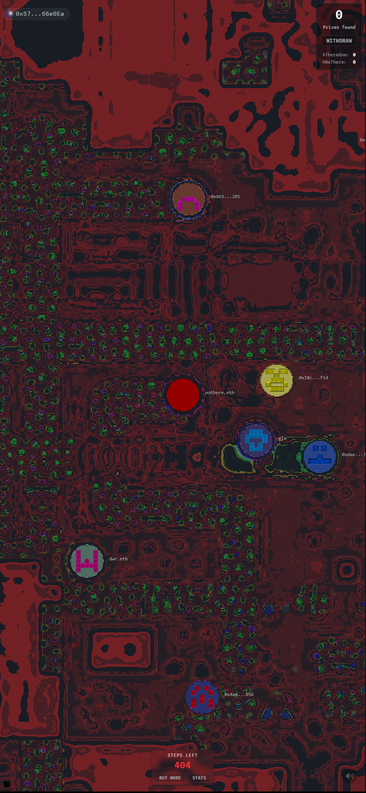 THERE ONE: Where Nothing Waits - Farcaster Mini Apps screenshot